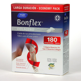 Bonflex Colágeno 180 comprimidos PACK Gel efecto calor 100 ml de regalo