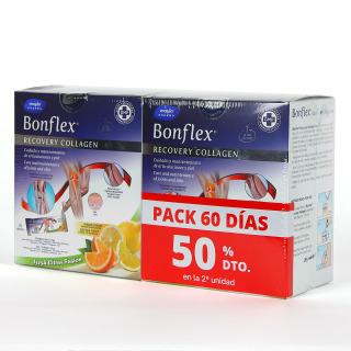 Bonflex Recovery Colágeno 30 Sobres Sabor Cítrico Pack Duplo