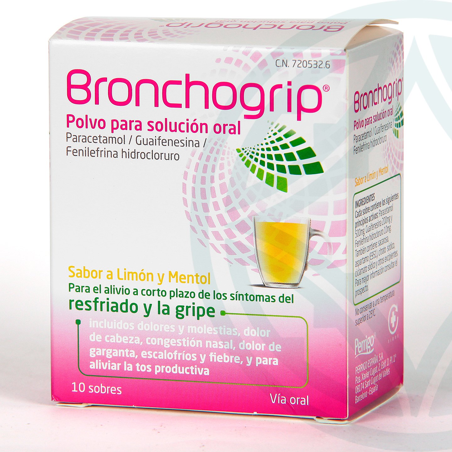 Bronchogrip Polvo solución oral 10 sobres | Farmacia Jiménez