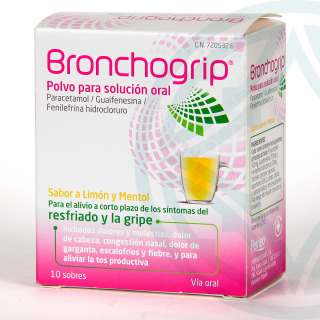 Bronchogrip Polvo para solución oral 10 sobres
