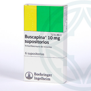 Buscapina 10 mg 6 supositorios