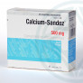 Calcium-Sandoz 500 mg 30 comprimidos efervescentes