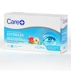 Care+ Toallitas Oftálmicas Estériles 30 unidosis