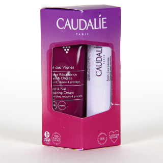 Caudalie PACK Promocional Thé des vignes LipHand Crema de manos y Labios