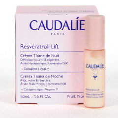 Caudalie Resveratrol Lift Crema Tisana de Noche 50ml REGALO Minitalla Resveratrol Serum