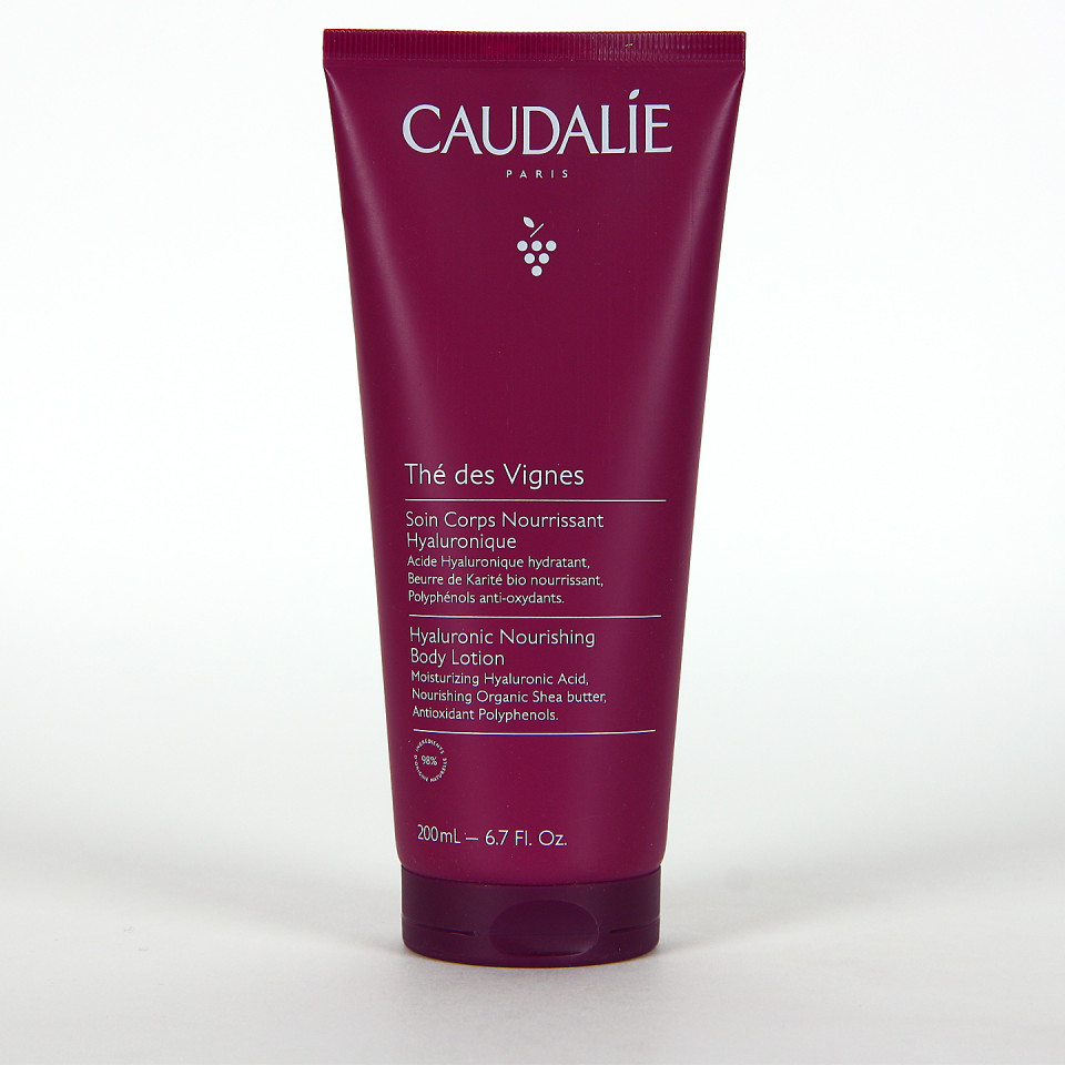 Lotion Hydratante Caudalie Thé Des Vignes - 400ml, Vegan, à L'acide Hyaluronique Et Beurre De Karité