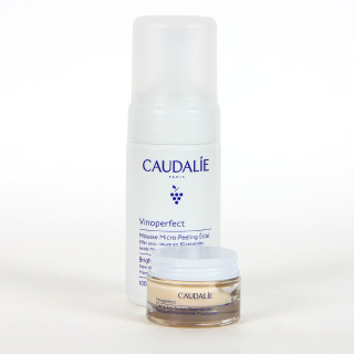 Caudalie Vinoperfect Espuma Micropeeling 100ml REGALO Minitalla Vinoperfect Crema antimanchas