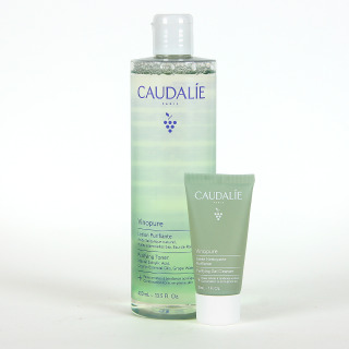 Caudalie Vinopure Tónico Purificante 400ml REGALO Vinopure Gelatina Limpiadora 30 ml