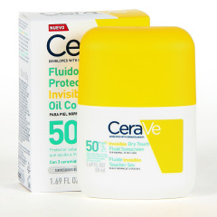 CeraVe Fluido Protector Invisible Oil Control SPF 50+ 50 ml