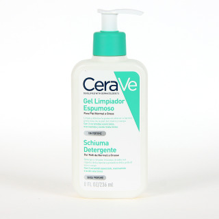Cerave Gel Limpiador espumoso 236 ml