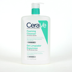 CeraVe Gel Limpiador espumoso familiar 976 ml