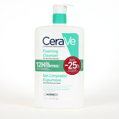 CeraVe Gel Limpiador espumoso familiar 976 ml