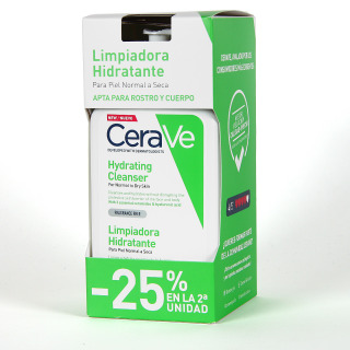 CeraVe Limpiadora Hidratante 473 ml Pack Duplo