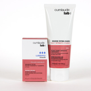 Cumlaude Lubripiu Sequedad Íntima 10 Óvulos Vaginales REGALO Higiene íntima CLX 200 ml