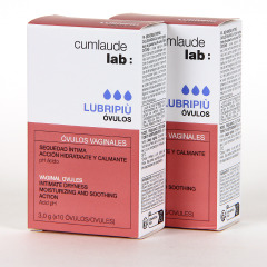 Cumlaude PACK Duplo Lubripiu 10 óvulos 50% Descuento Segundad Unidad