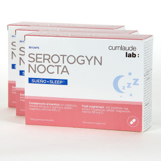 Cumlaude PACK Triplo Serotogyn Nocta Cápsulas 20% Descuento