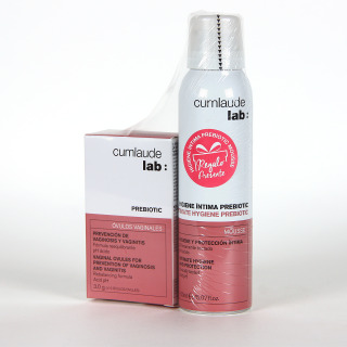 Cumlaude PACK Prebiotic 10 Óvulos Vaginales con Mousse de Regalo