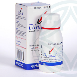 Dinaxil Capilar 20mg/ml solución cutánea 60 ml