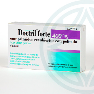 Doctril Forte 400 mg 20 comprimidos