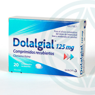 Dolalgial 125 mg 20 comprimidos
