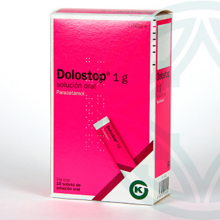 Dolostop 1 g solución oral 10 sobres