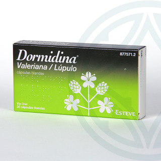 Dormidina Valeriana/Lúpulo 30 cápsulas