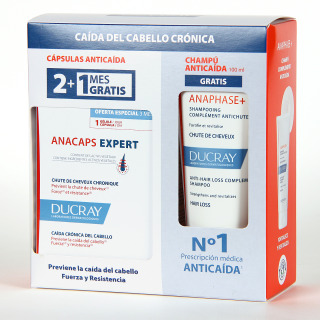 Ducray PACK Regalo Anacaps Expert 90 cápsulas