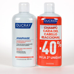 Ducray Anaphase Reactiv Champú 400ml PACK Duplo