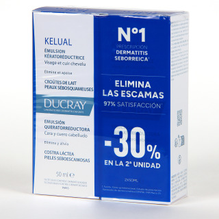 Ducray Kelual DS Champú PACK DUPLO 30% en segunda unidad