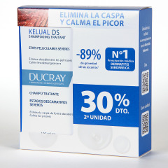 Ducray Kelual DS Champú PACK DUPLO 30% en segunda unidad