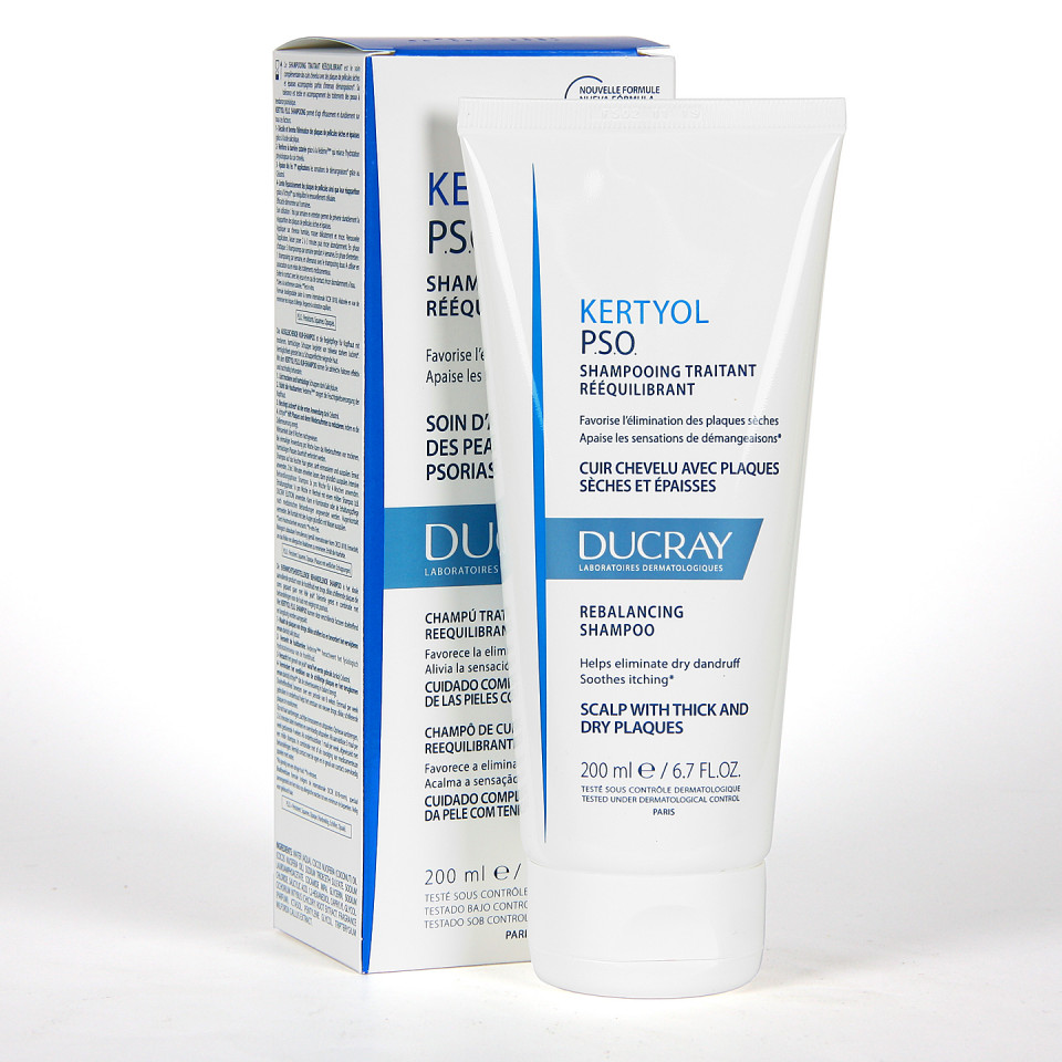 Ducray Kertyol P.S.O Champú Tratamiento Queratorreductor 200 ml ...