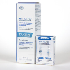 Ducray Kertyol P.S.O Champú Tratamiento Queratorreductor 200 ml PACK Kit Cuidado corporal de regalo