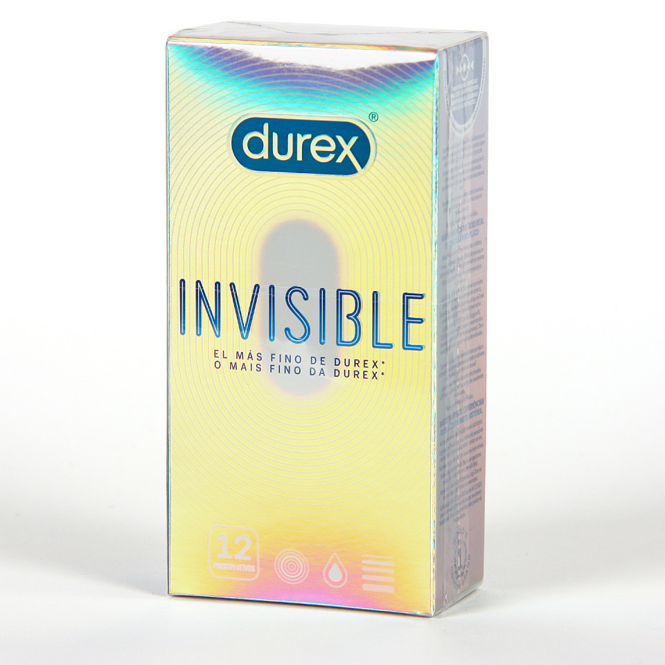 Durex Invisible Extra Sensitivo Preservativos 12 Unidades Farmacia Jiménez 