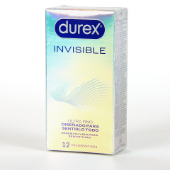 Durex Invisible Extra Sensitivo Preservativos 12 unidades