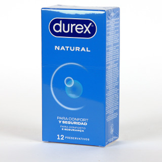 Durex Natural Preservativos 12 unidades con 3 unidades de Regalo