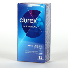 Durex Natural Preservativos 12 unidades