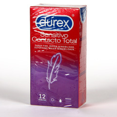 Durex Sensitivo Contacto Total Preservativos 12 unidades