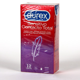Durex Sensitivo Contacto Total Preservativos 12 unidades