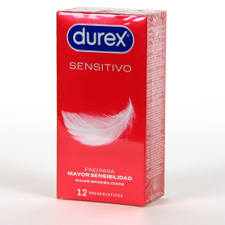 Durex Sensitivo Suave Preservativos 12 unidades