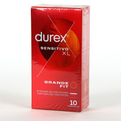 Durex Sensitivo XL 10 Preservativos
