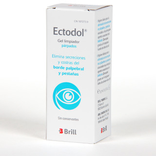 Ectodol Gel Limpiador de Párpados 15ml