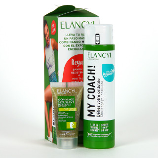 Elancyl My Coach Cuidado Anticelulítico 200 ml + Regalo Gel exfoliante 30 ml + banda de resistencia