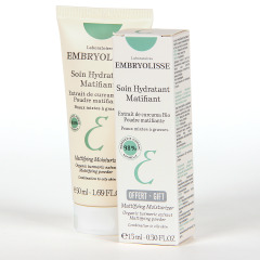Embryolisse Crema Hidratante Matificante 50ml PACK Regalo Crema Hidratante Matificante 15 ml
