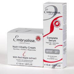 Embryolisse Crème Nutri-Vitalité À l'Èrable Rouge 50ml + Embryolisse Serum Complet 15ml Regalo