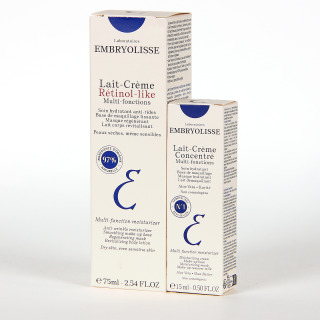 Embryolisse Lait Creme Retinol Like 75ml REGALO Lait Creme Concentre 15 ml