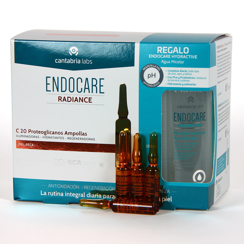 Endocare C 20 Proteoglicanos 30 Ampollas + Pack Piel Nueva | Farmacia