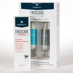 Endocare Radiance C Ferulic Edafence Serum 30ml Pack Regalo Expert Drops Hidrating