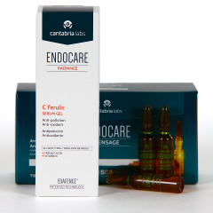Endocare Radiance C Ferulic Serumgel 30ml PACK Regalo Tensage 10 ampollas