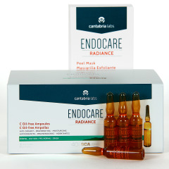 Endocare Radiance C Oil Free 30 Ampollas PACK Regalo Endocare Peel Mask 5 unidades