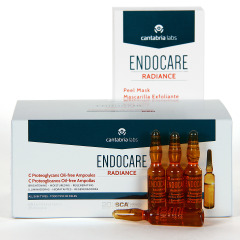 Endocare Radiance C Proteoglicanos Oil free 30 Ampollas PACK Regalo Endocare Peel Mask 5 unidades